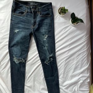 AE High Rise Jegging, Size 6